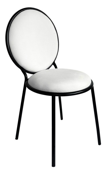 Stuhl "PARIS" black & white