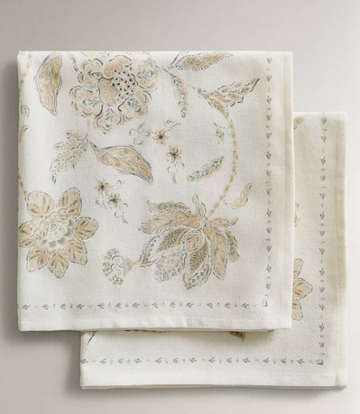 Serviette "LEVI FLOWERS", 45x45cm