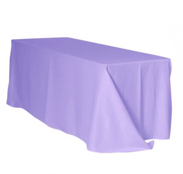 Tischdecke 225 x 390cm, flieder