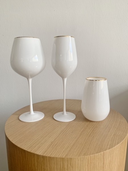 Wasserglas "LIZ WHITE"