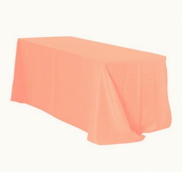 Tischdecke 225 x 390cm, peach