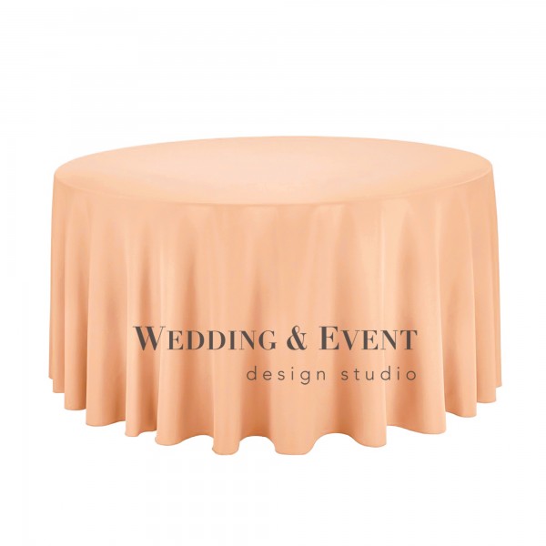 Tischdecke "CLASSIC", 300cm, peach