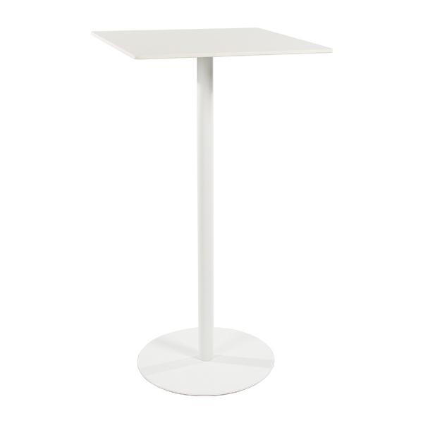 Stehtisch "BRAVO WHITE" - L60 x B60 x H110 cm