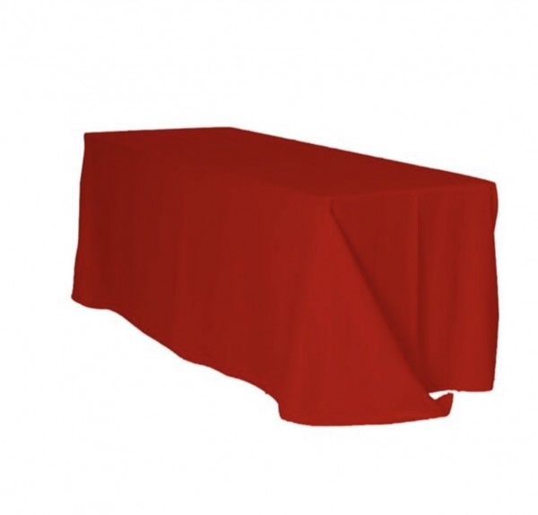 Tischdecke 225 x 390cm, rot