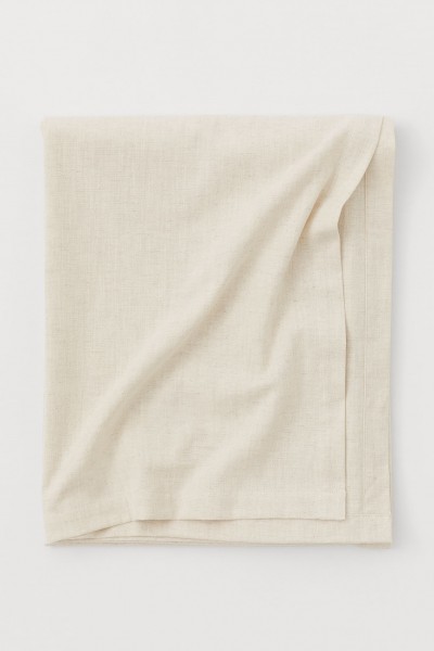 Leinen-Tischdecke "JOY IVORY" 130 x 230cm