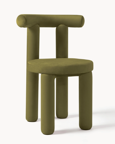Stuhl "BIARRITZ VELVET" grün