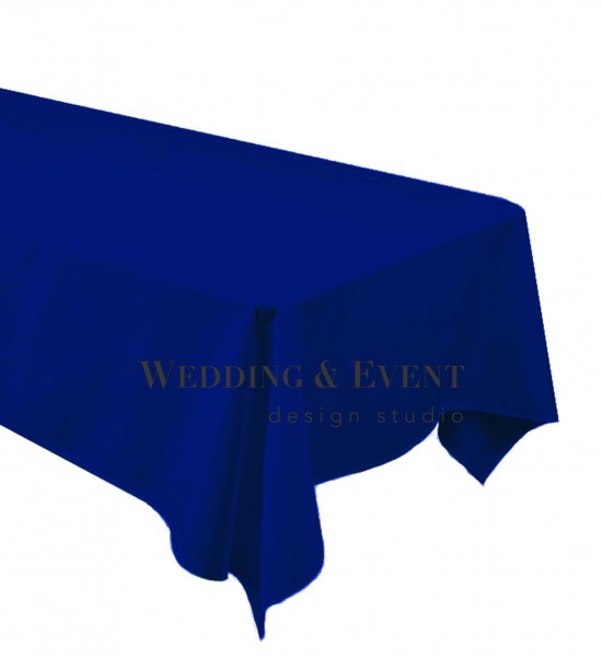Tischdecke 130 x 220cm, royalblau