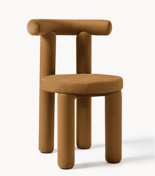 Stuhl "BIARRITZ VELVET" taupe