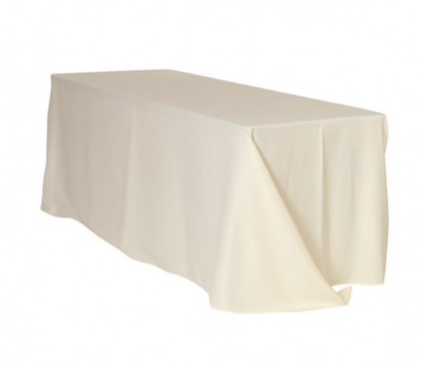 Tischdecke 225 x 390cm, ivory